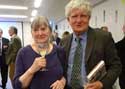 Professor David Austin and Ms Gaynor Parry