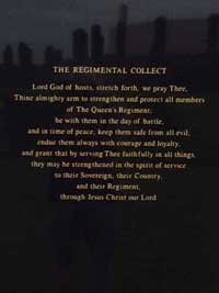 The Regimental Collect