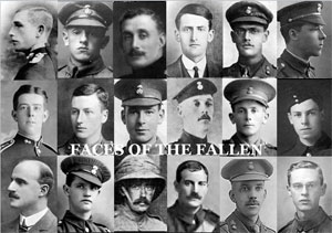 faces of the fallen